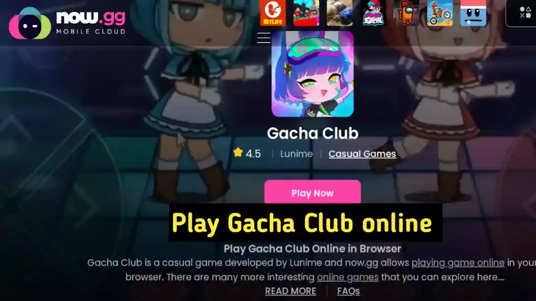 Play Gacha Club Online for on PC & Mobile. now.gg, Gacha Club Girl