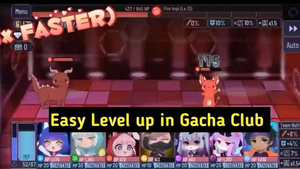 Level 5 in Gacha Club 