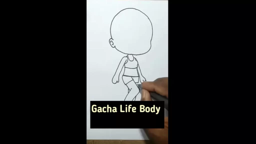 How to Draw Gacha Life Body